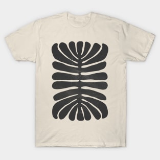 Sea Leaf: Noir T-Shirt